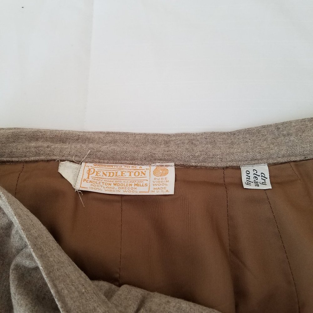 Vintage Pendleton Wool Skirt EUC Womens 4 - Picture 3 of 3